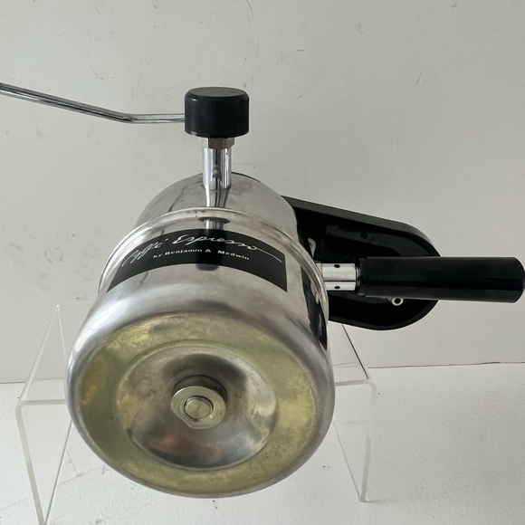 Benjamin & Medwin Vintage Espresso Capuccino Stovetop Coffee Brewer & Steamer - Picture 9 of 14